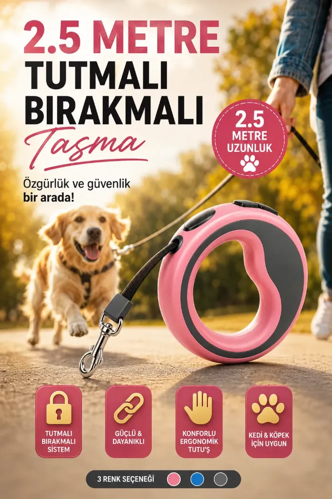 [FBS-1050] Cat Dog Leash 2.5 Meter Oval Prime Model *72