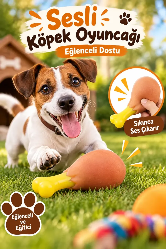 Cat Dog Chew Plastic Chicken Piece Thigh *240