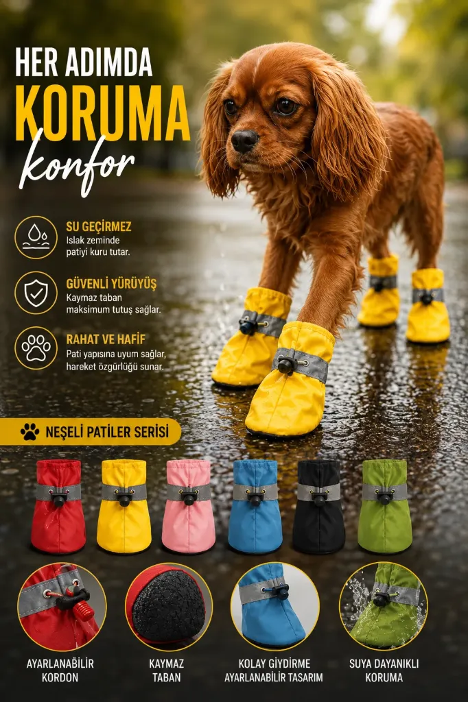 Kedi Köpek Yağmurluk Çorap *240