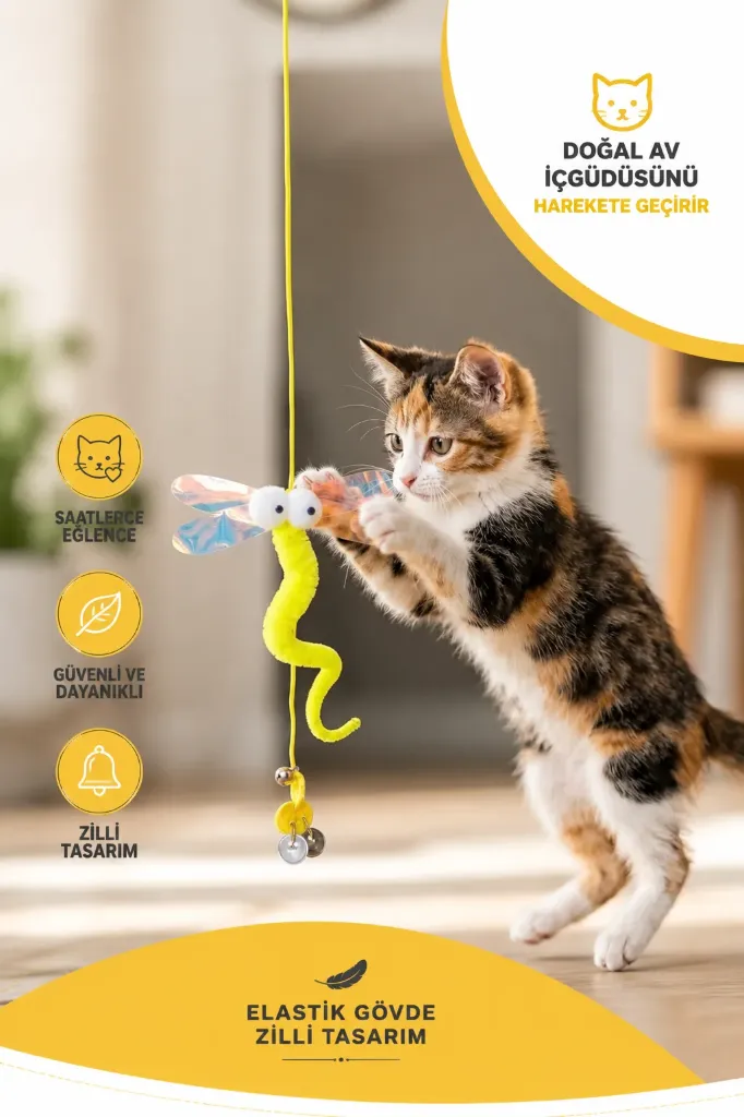 [FBS-1000] Cat Toy Hanging Dragonfly *500